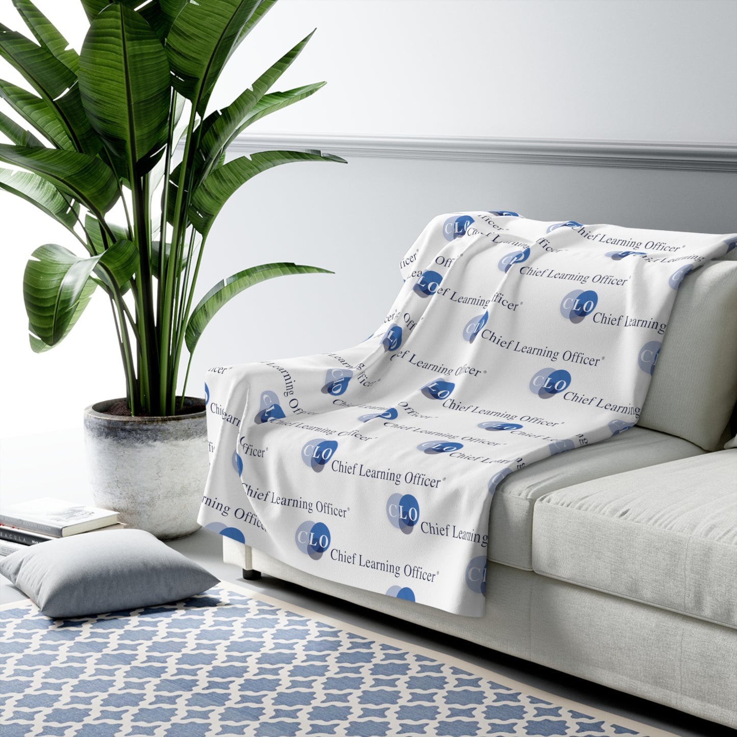 Chief Learning Officer Sherpa Fleece Blanket