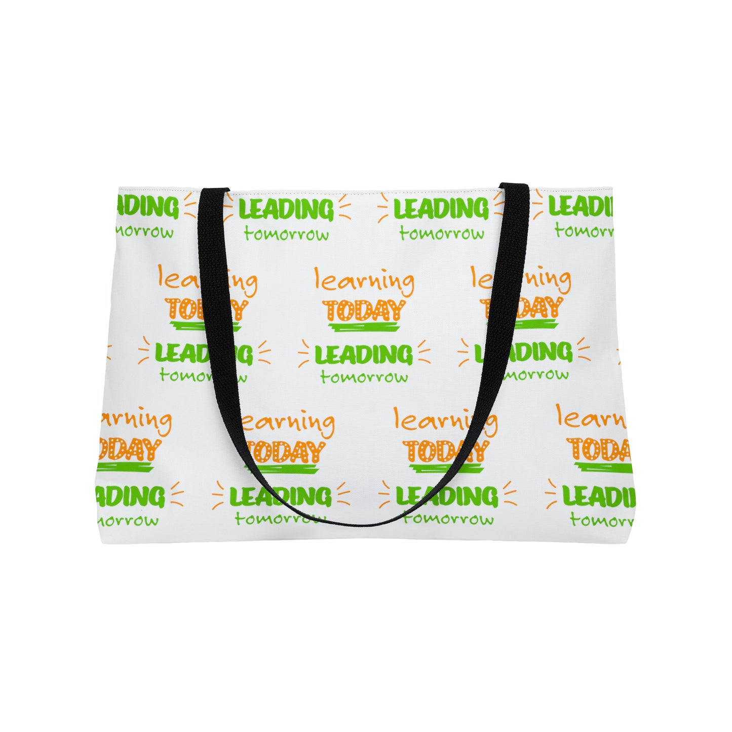 Learning and Leading Weekender Tote Bag