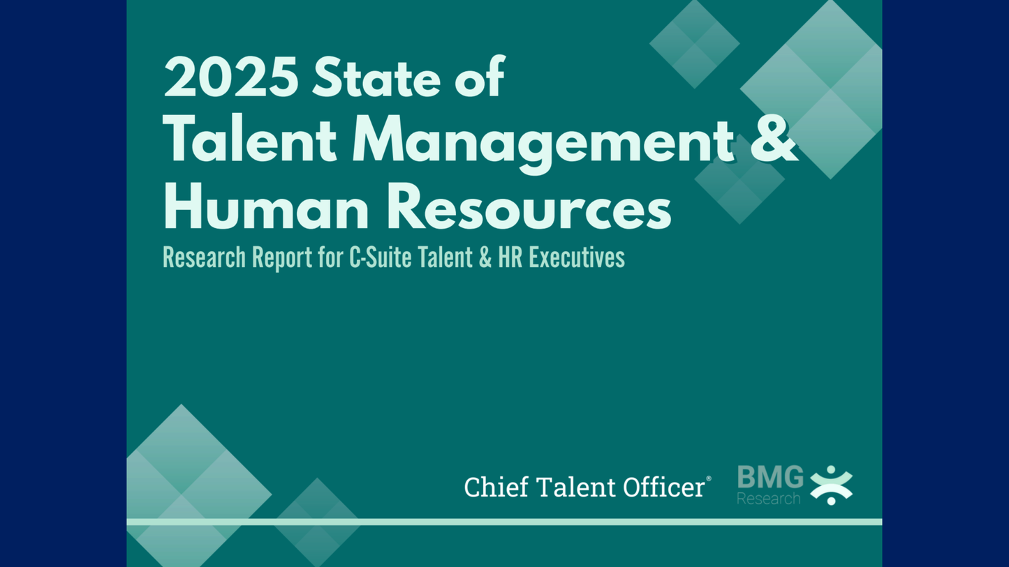 The 2025 State of Talent Management & Human Resources