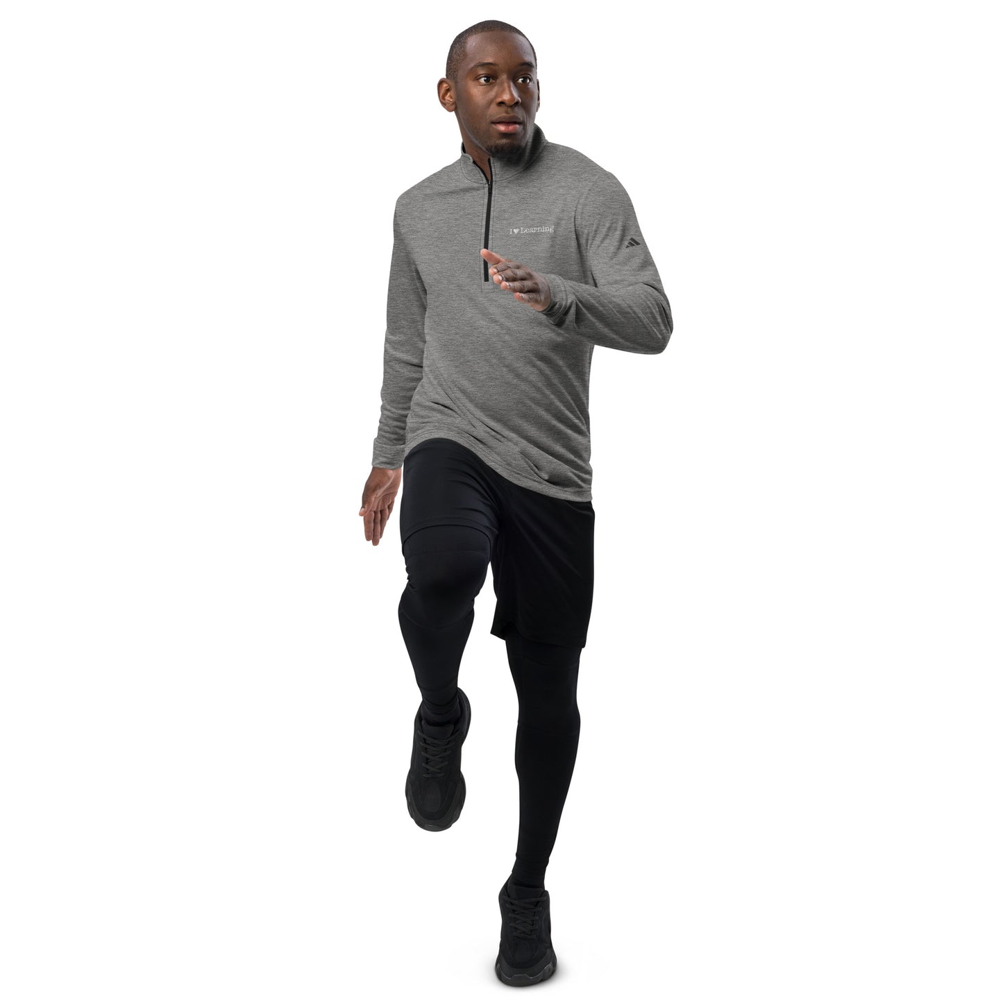 I Love Learning Adidas Quarter Zip