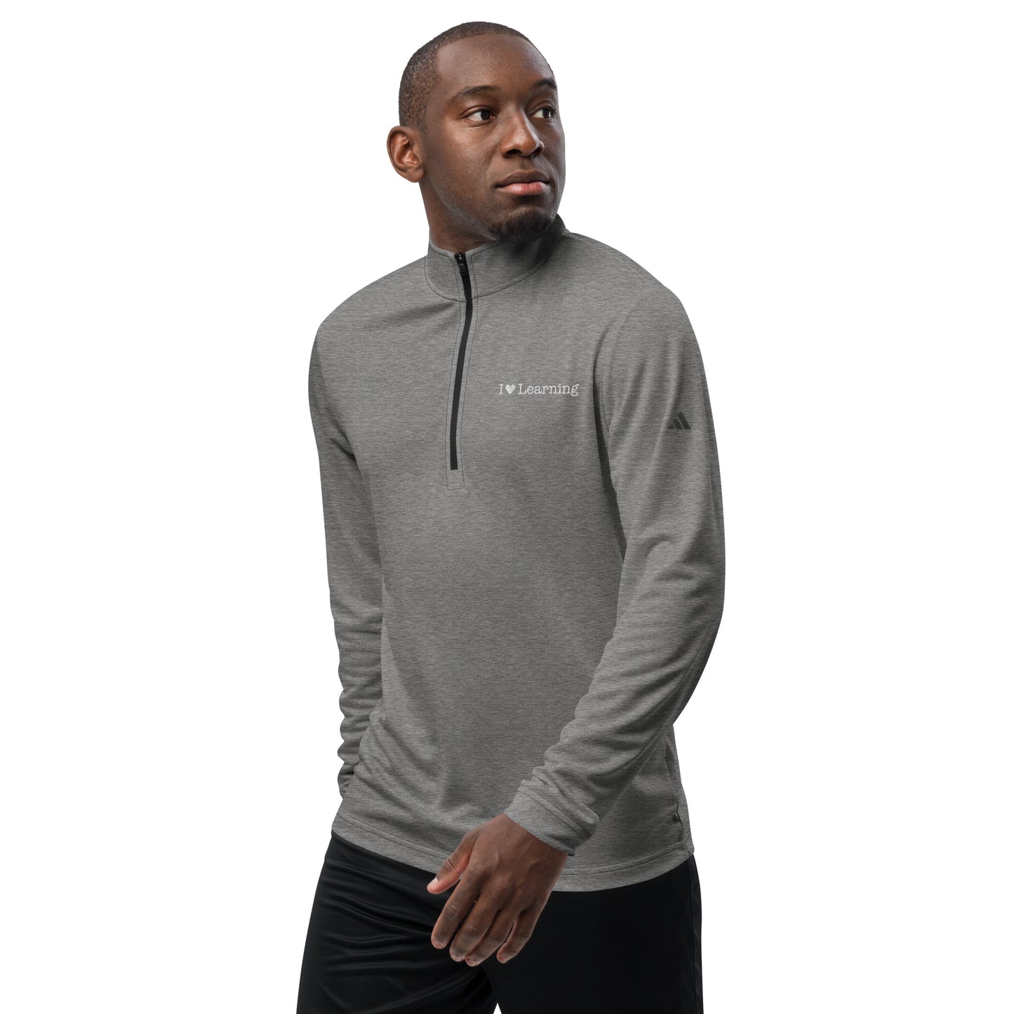 I Love Learning Adidas Quarter Zip