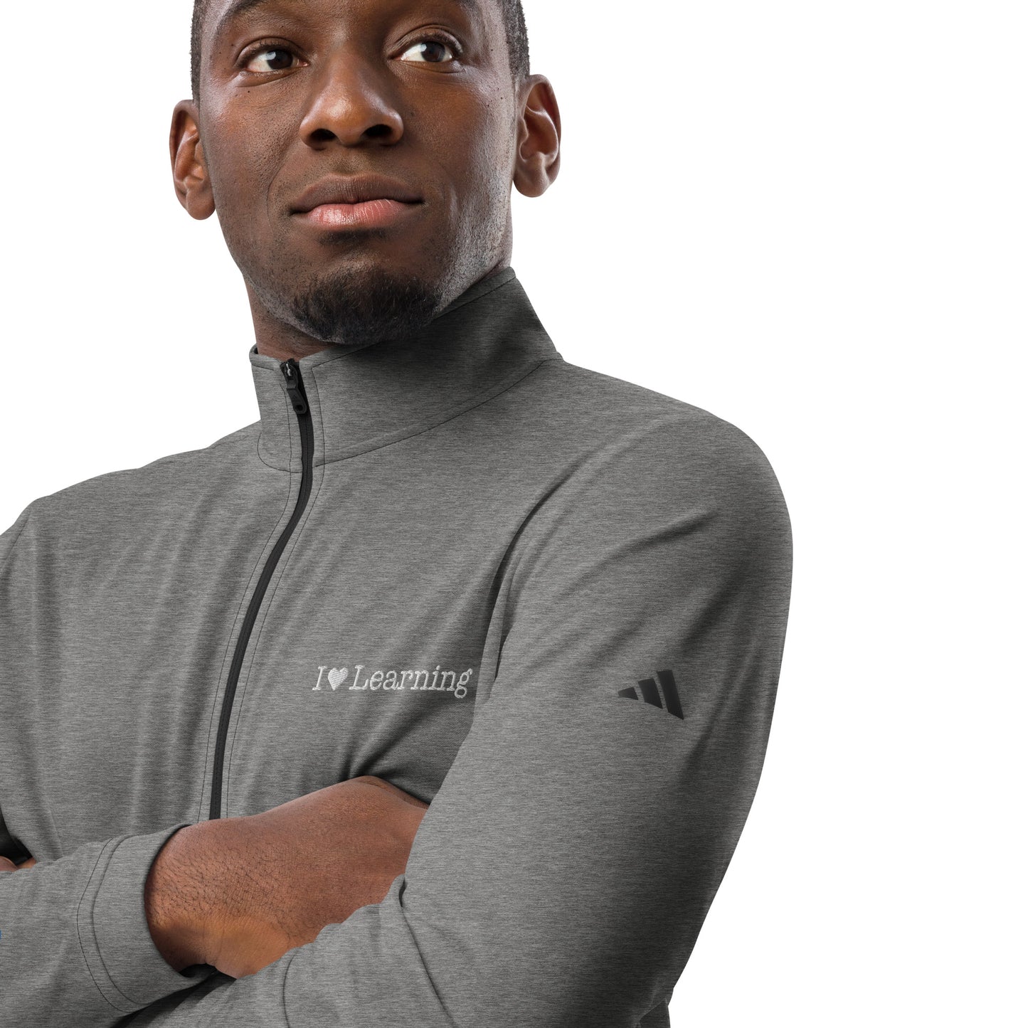 I Love Learning Adidas Quarter Zip
