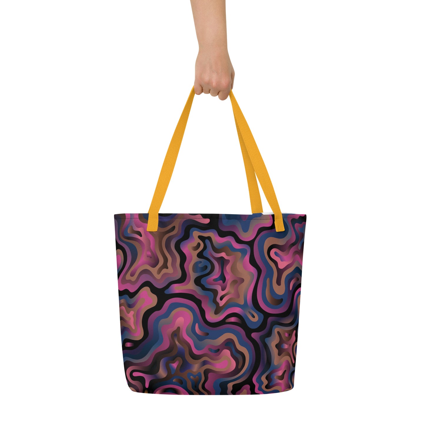 I <3 Learning Groovy Large Tote Bag