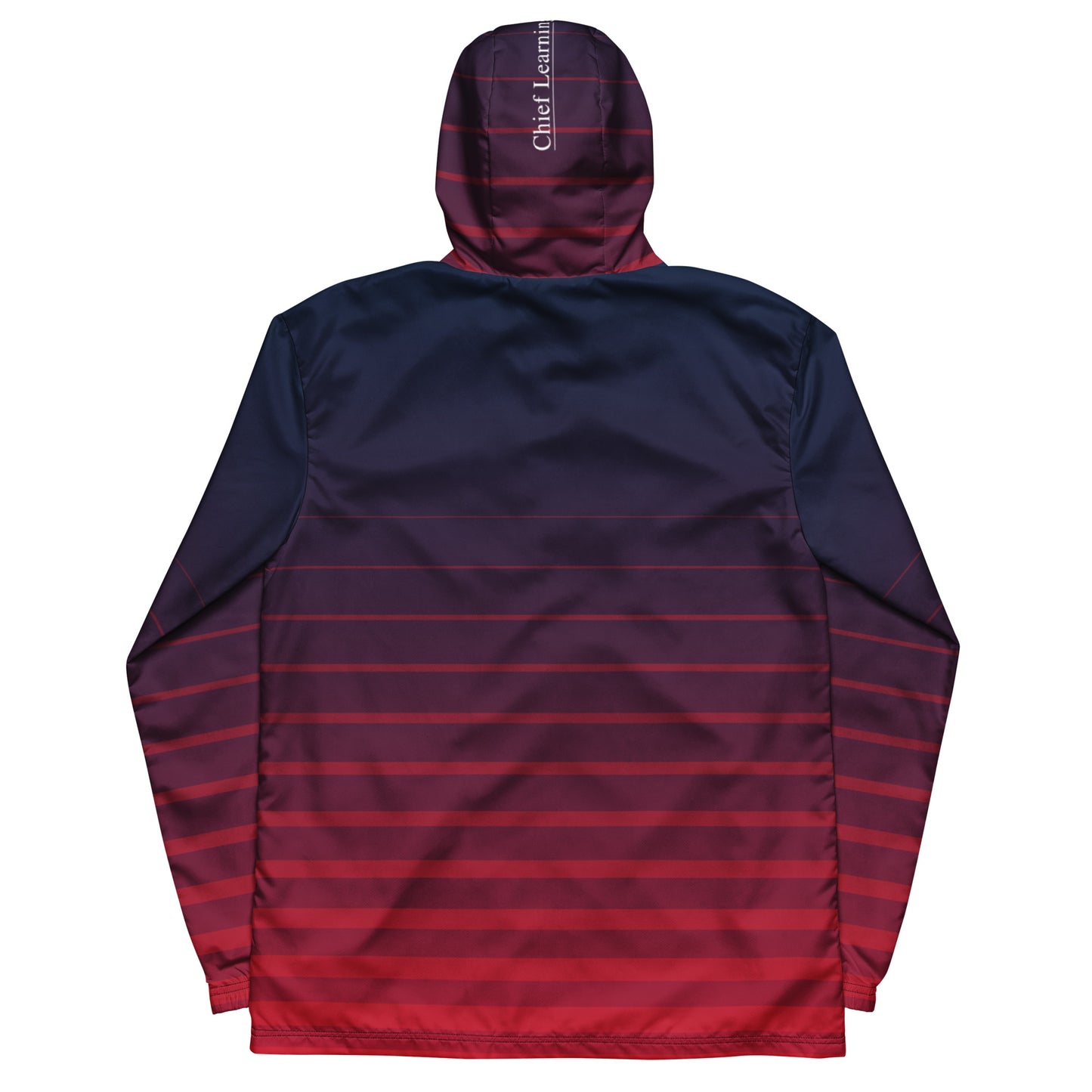 I Love Learning Red and Black Windbreaker