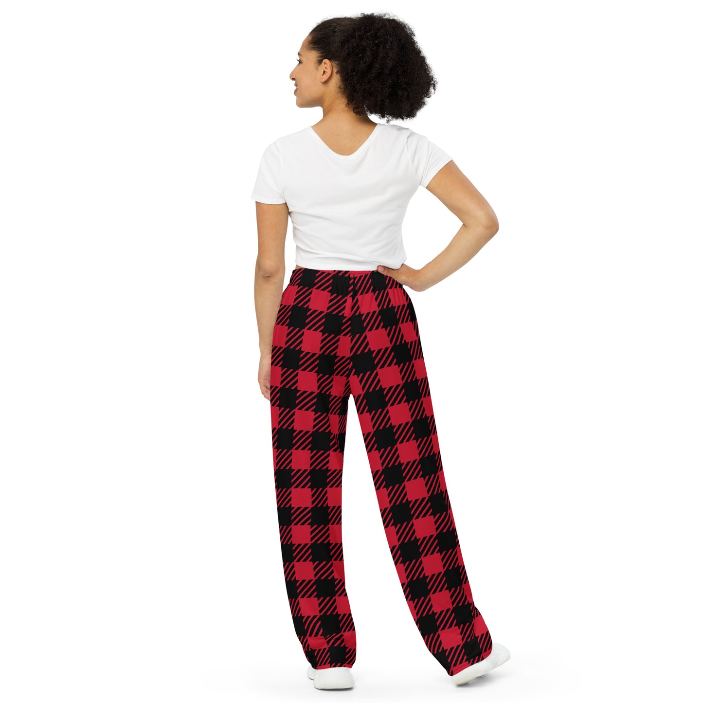 Talent Management Red Plaid Unisex Pajama Pants