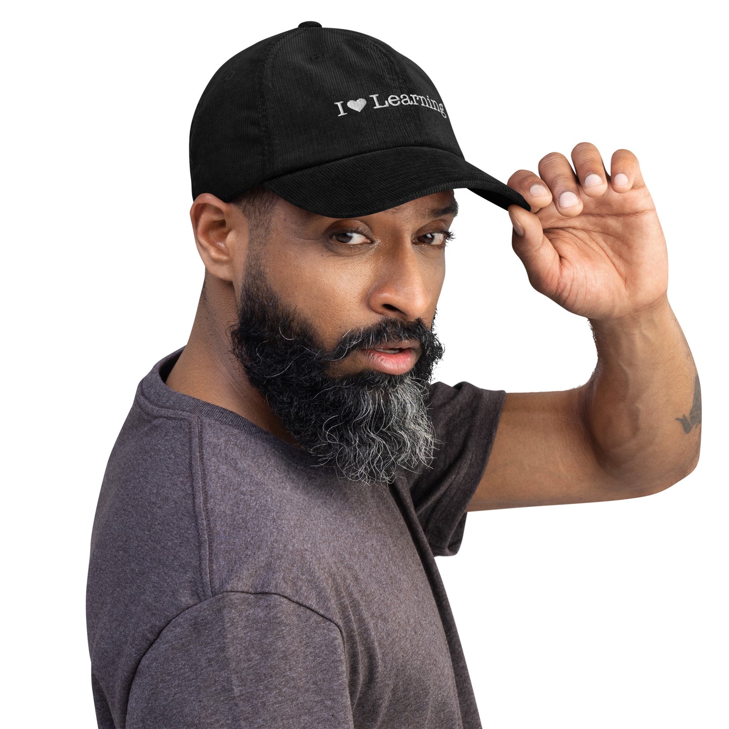 I <3 Learning Corduroy Hat
