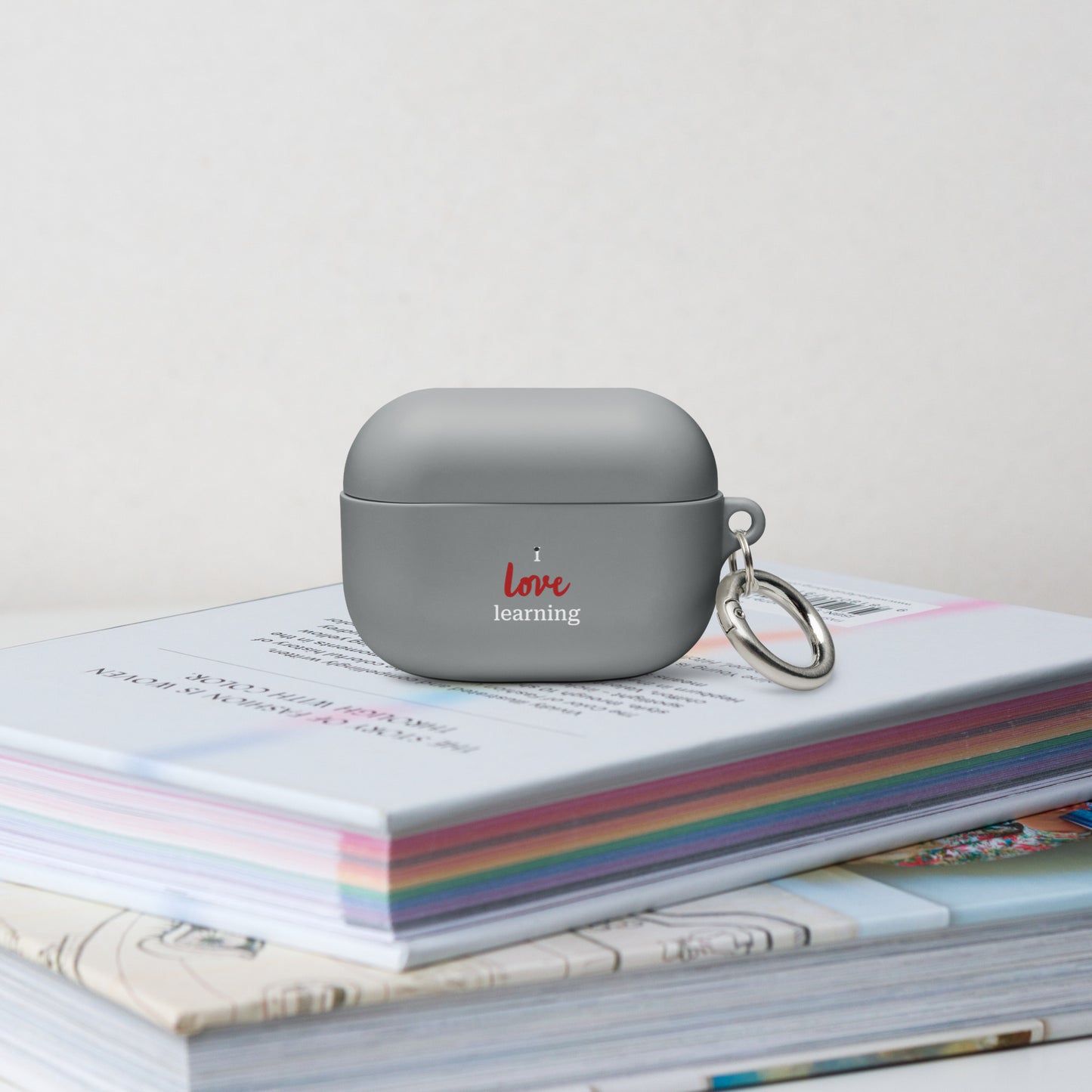 I Love Learning Rubber Case for AirPods®