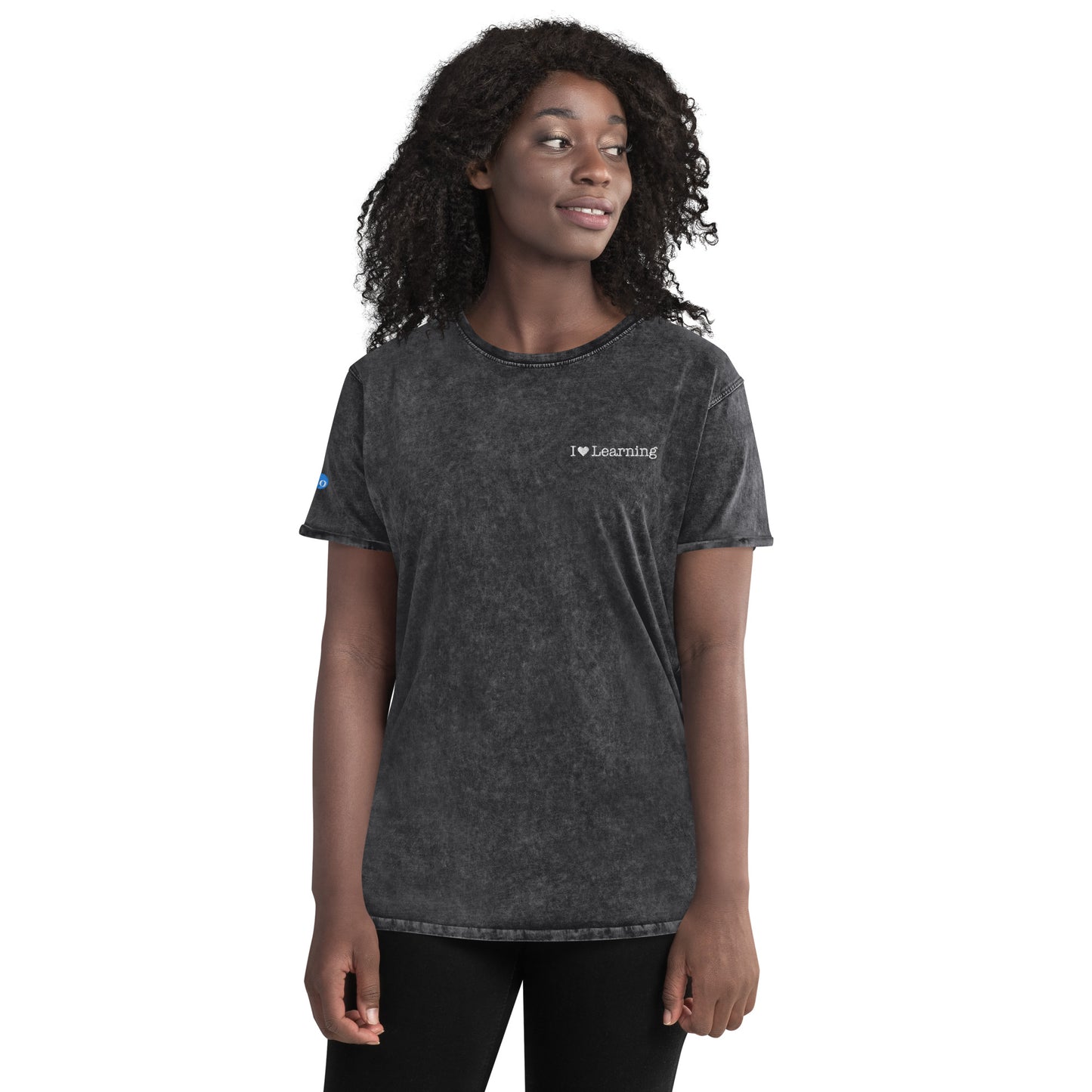 I Love Learning Denim T-Shirt