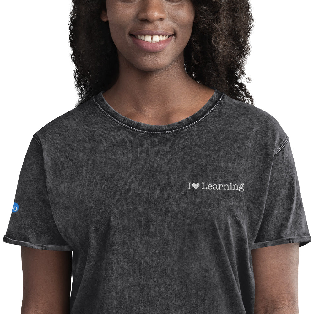 I Love Learning Denim T-Shirt