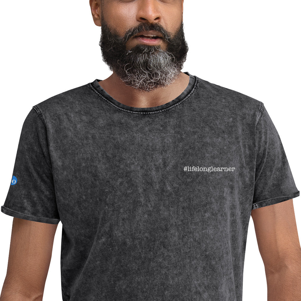 #LifeLongLearner Denim T-Shirt