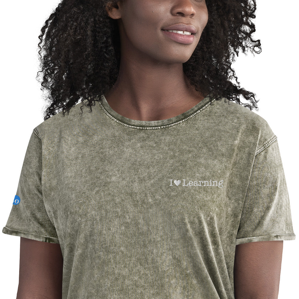 I Love Learning Denim T-Shirt