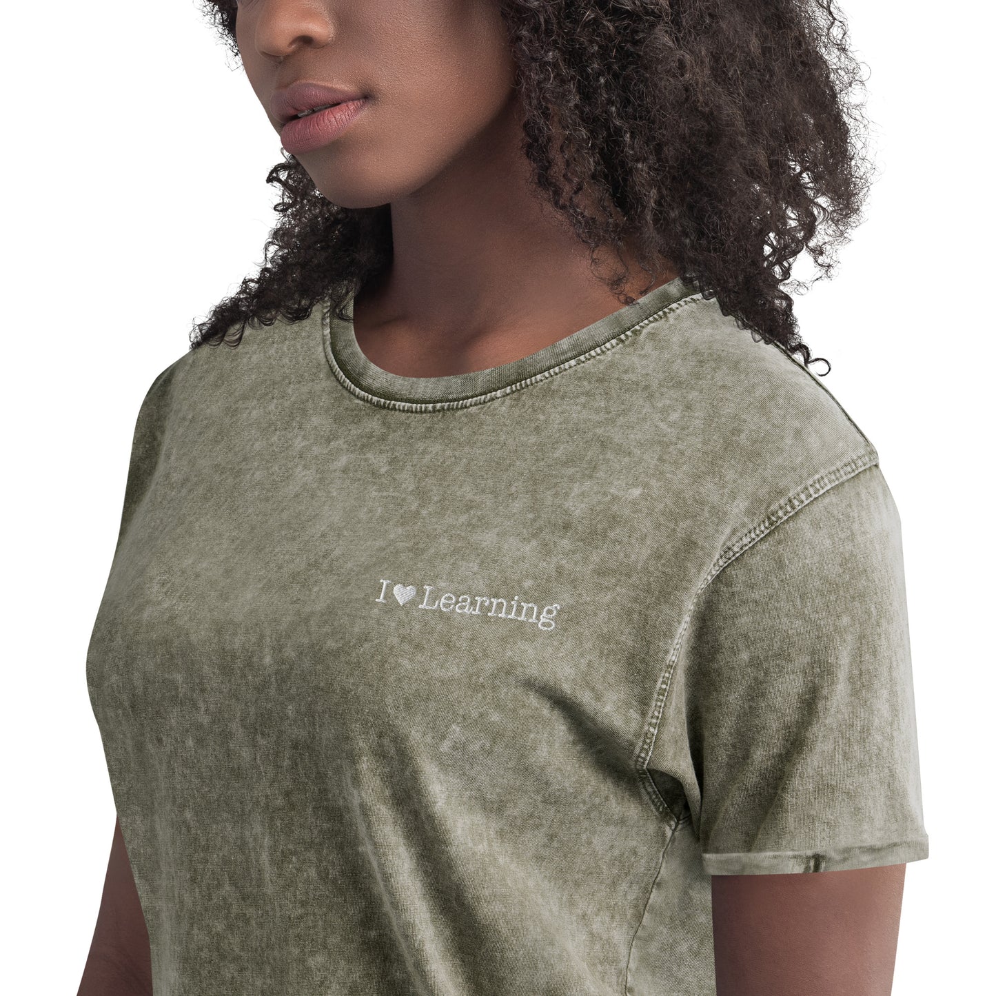 I Love Learning Denim T-Shirt