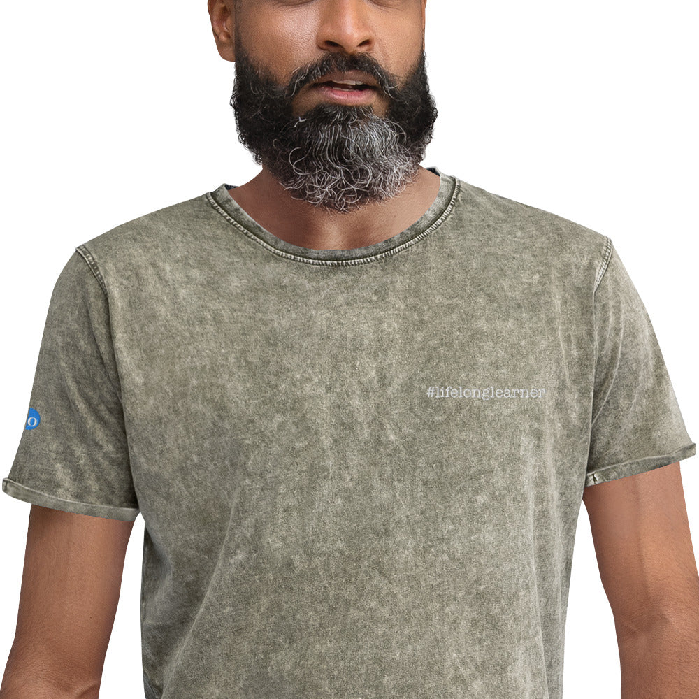 #LifeLongLearner Denim T-Shirt