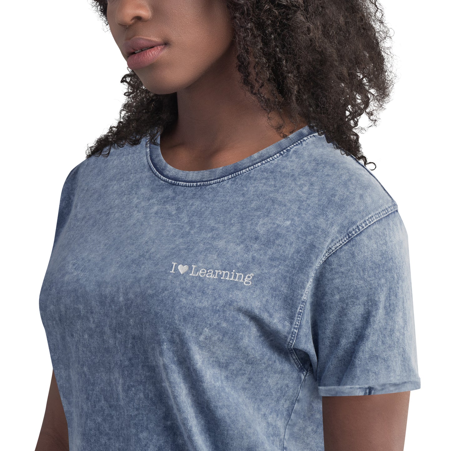 I Love Learning Denim T-Shirt