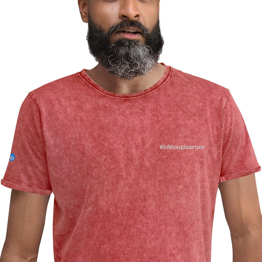 #LifeLongLearner Denim T-Shirt