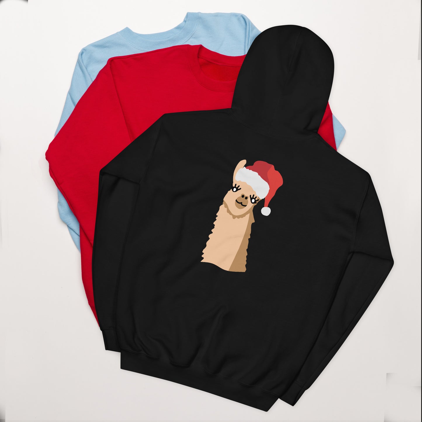 Holiday Learning Lama Unisex Hoodie