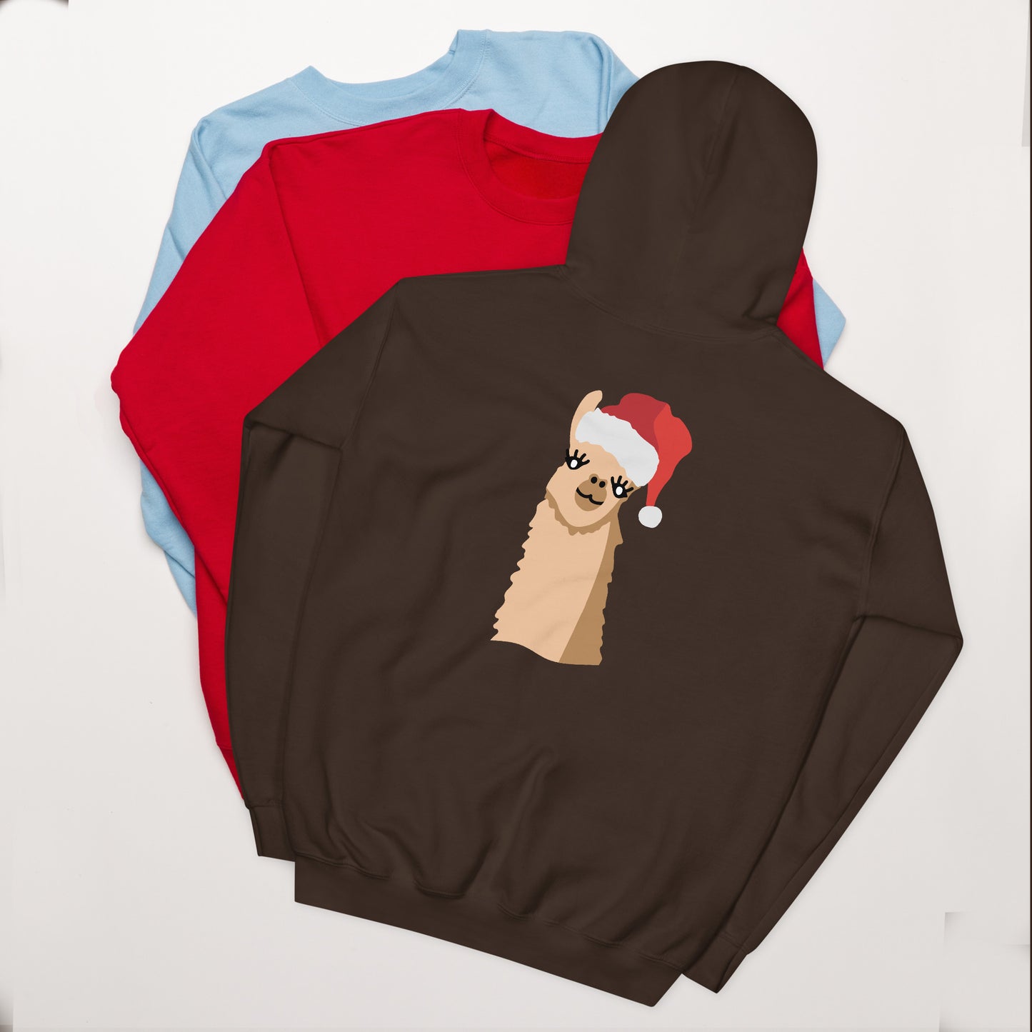 Holiday Learning Lama Unisex Hoodie