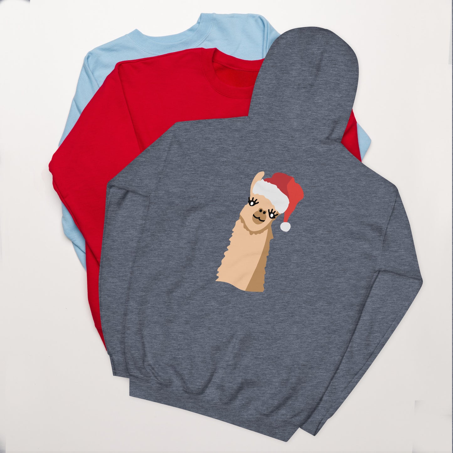 Holiday Learning Lama Unisex Hoodie