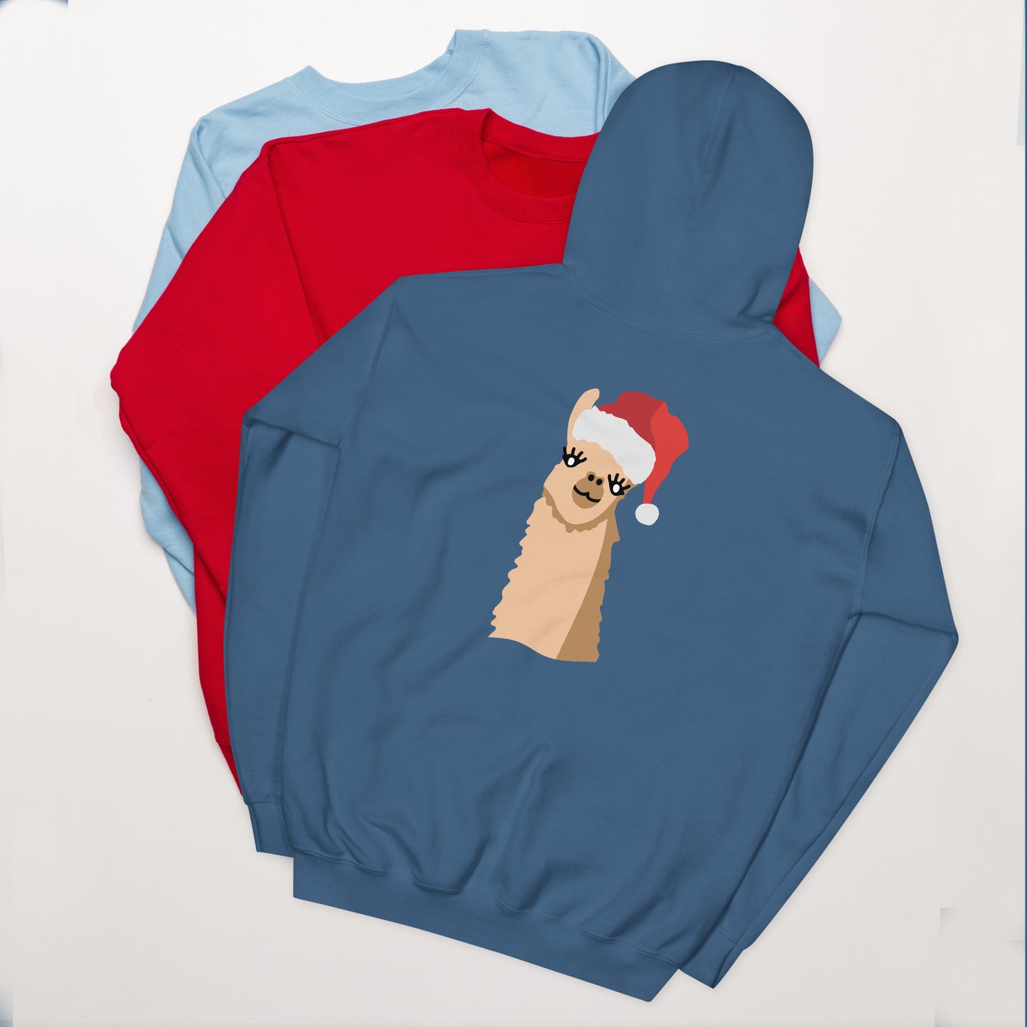 Holiday Learning Lama Unisex Hoodie
