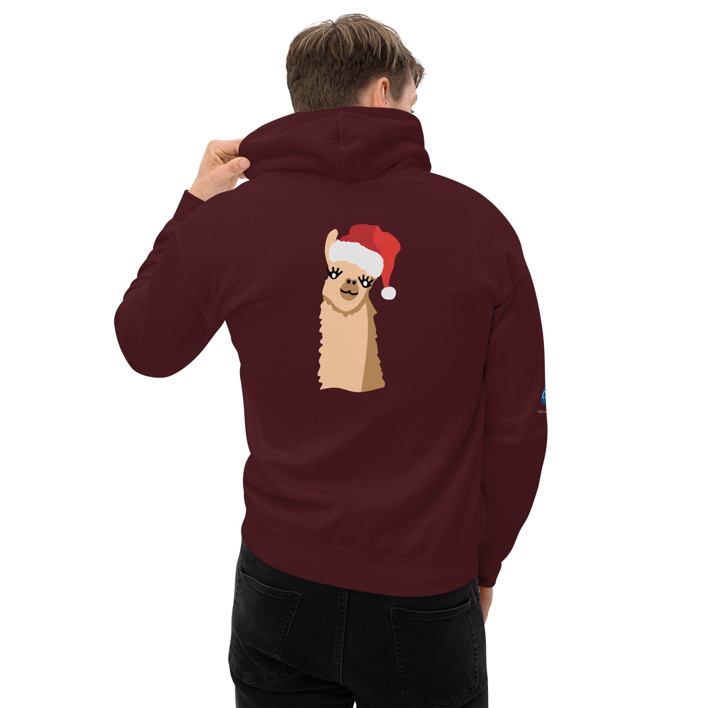 Holiday Learning Lama Unisex Hoodie