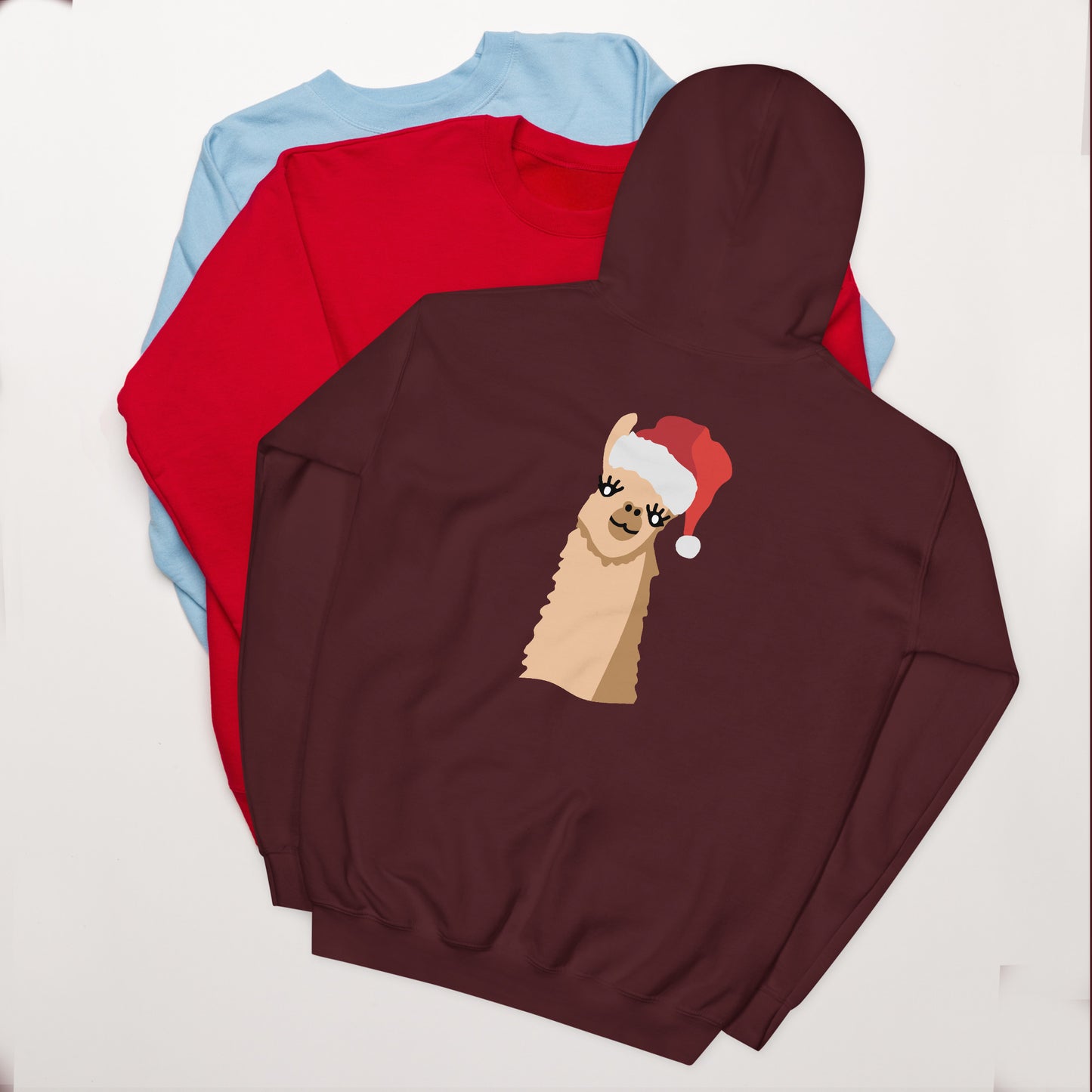 Holiday Learning Lama Unisex Hoodie