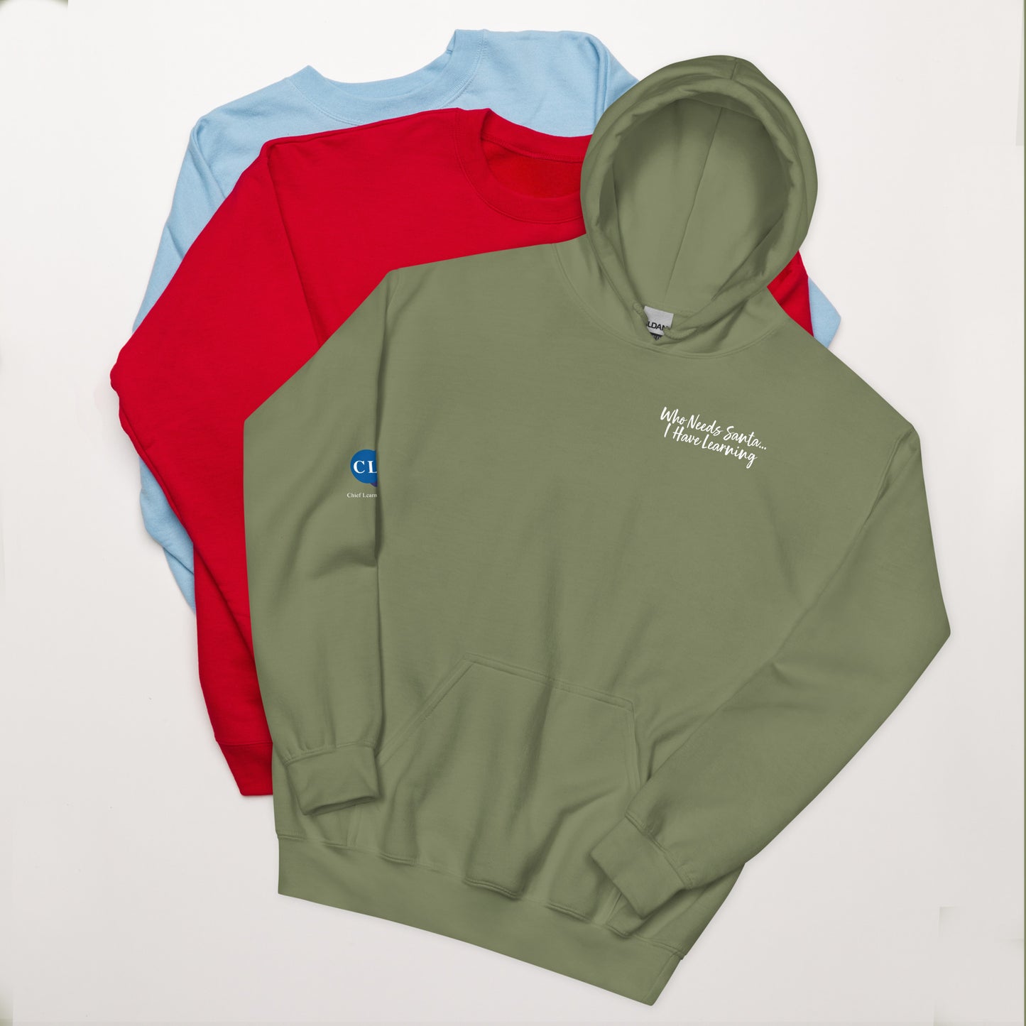 Holiday Learning Lama Unisex Hoodie