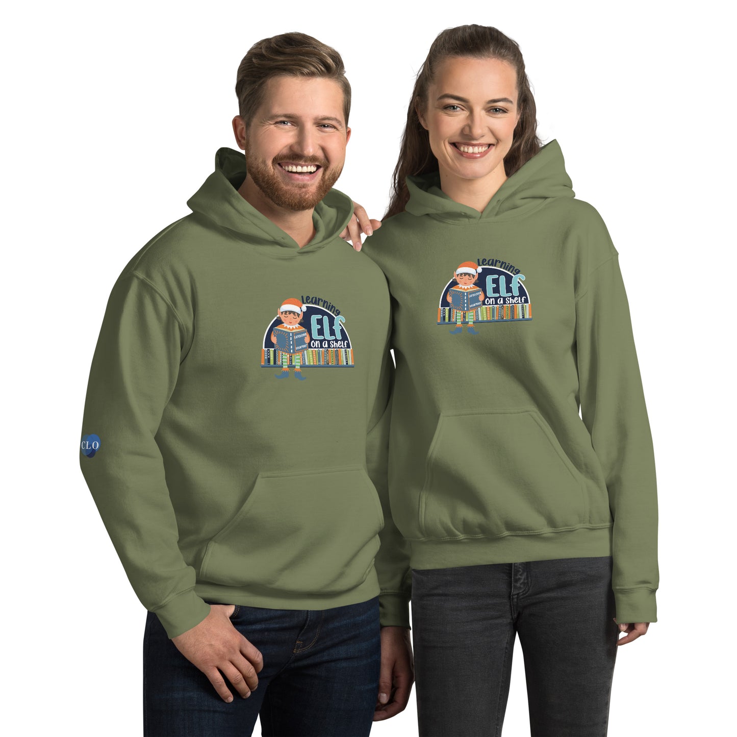 Learning Elf on a Shelf Unisex Hoodie
