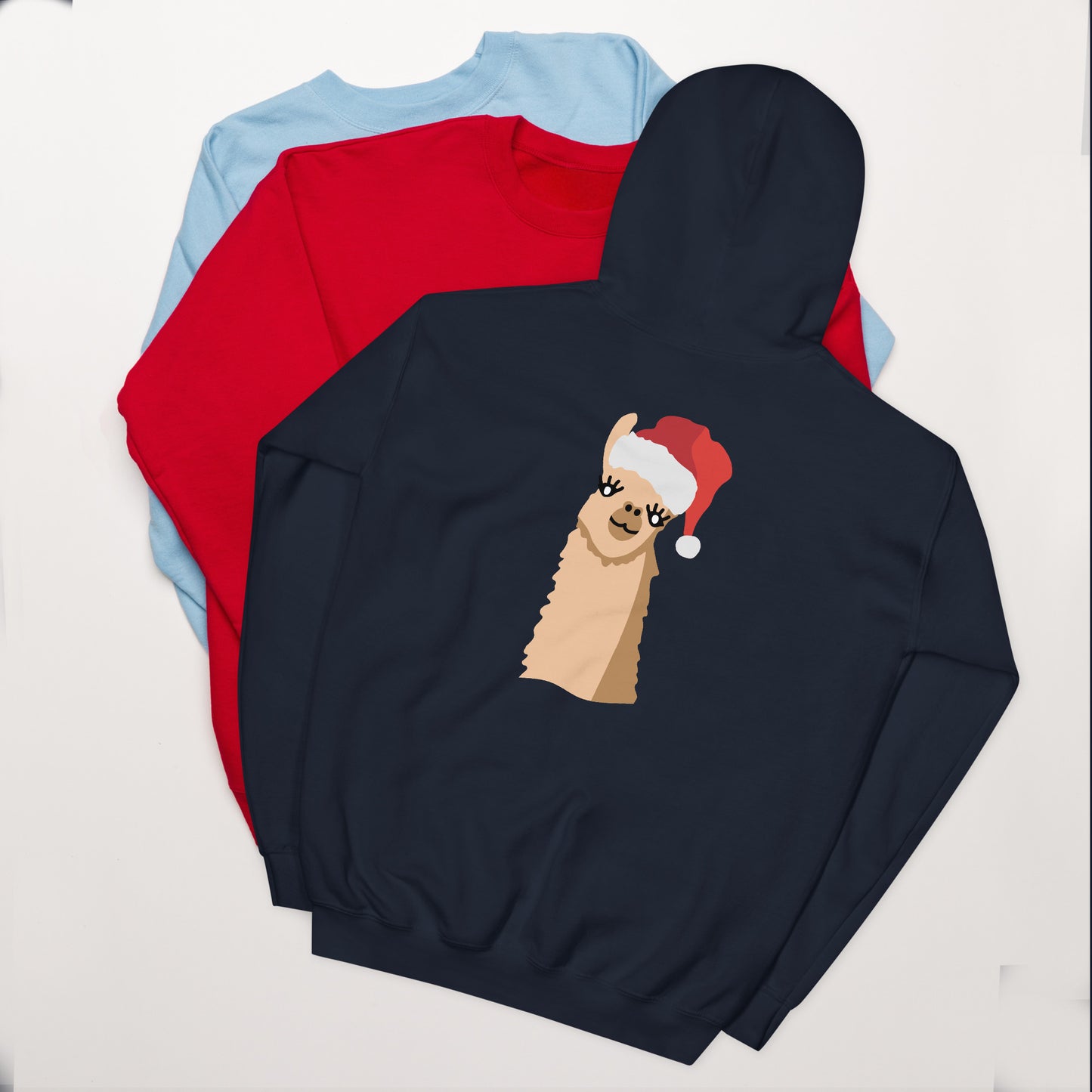 Holiday Learning Lama Unisex Hoodie