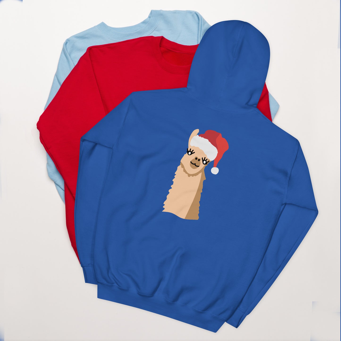 Holiday Learning Lama Unisex Hoodie