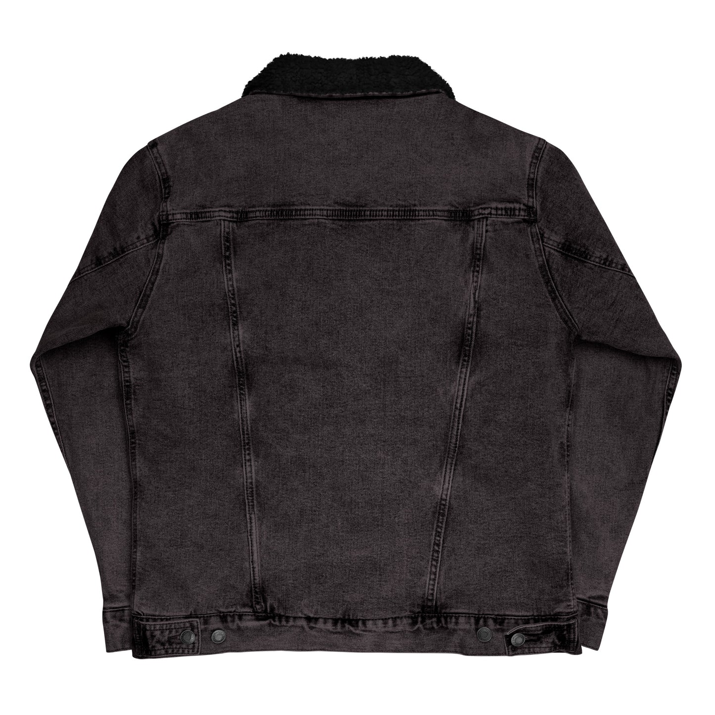 I Love Learning Unisex Denim Sherpa Jacket