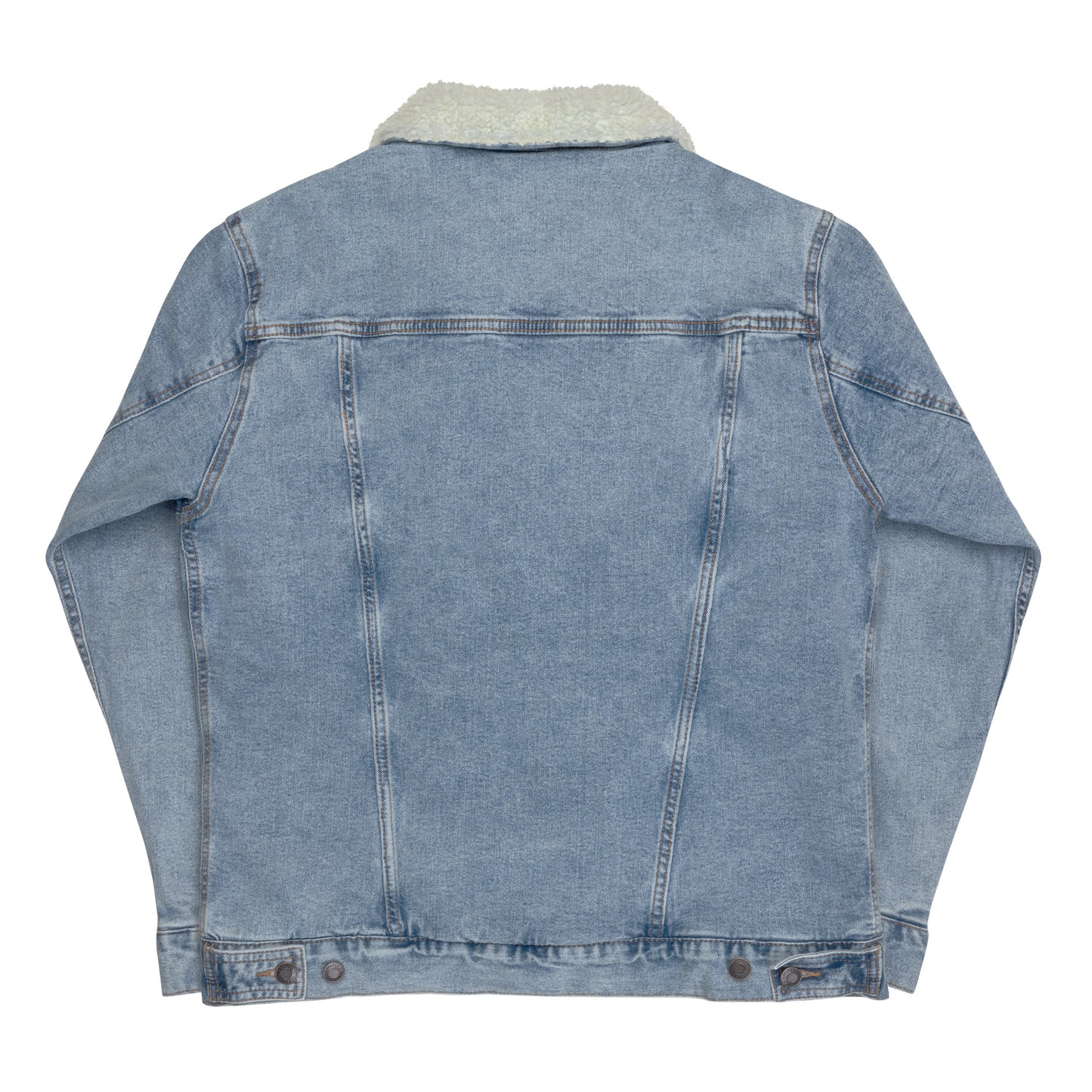 I Love Learning Unisex Denim Sherpa Jacket