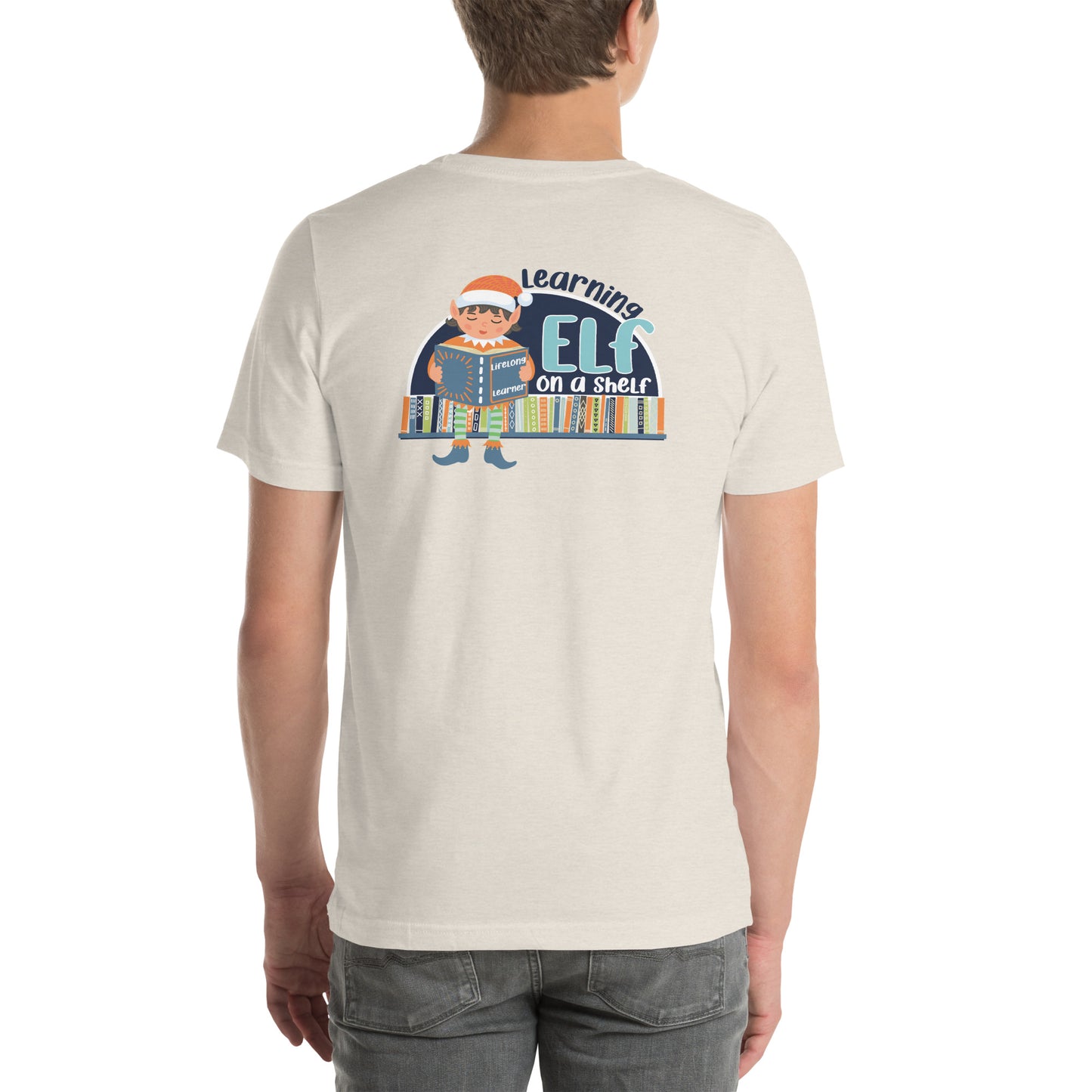 Learning Elf on a Shelf Unisex t-shirt