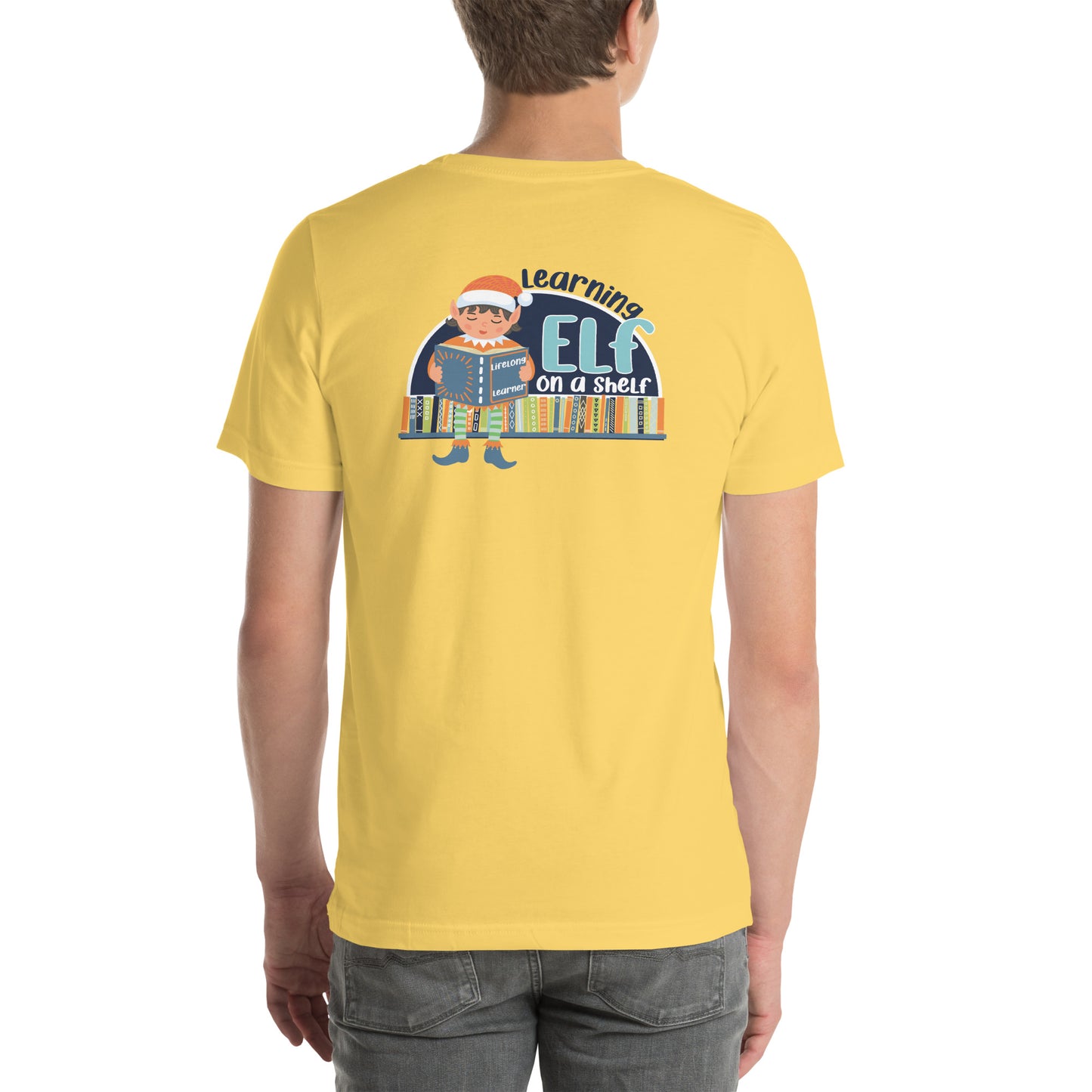 Learning Elf on a Shelf Unisex t-shirt
