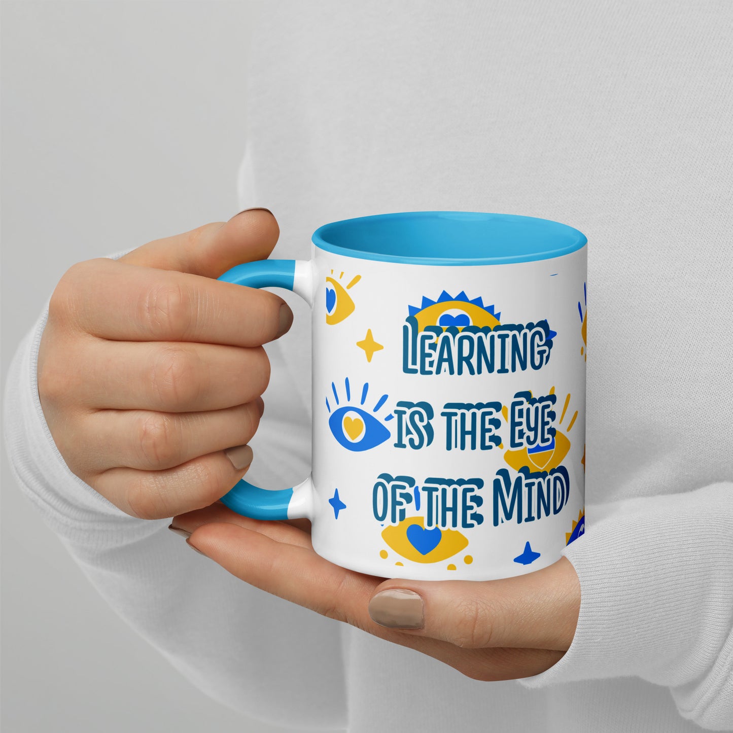 Learning is the Eye of the Mind Mug