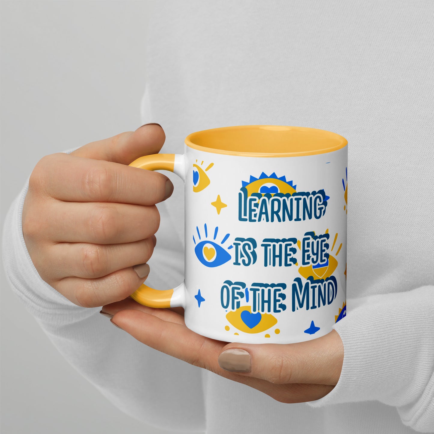 Learning is the Eye of the Mind Mug