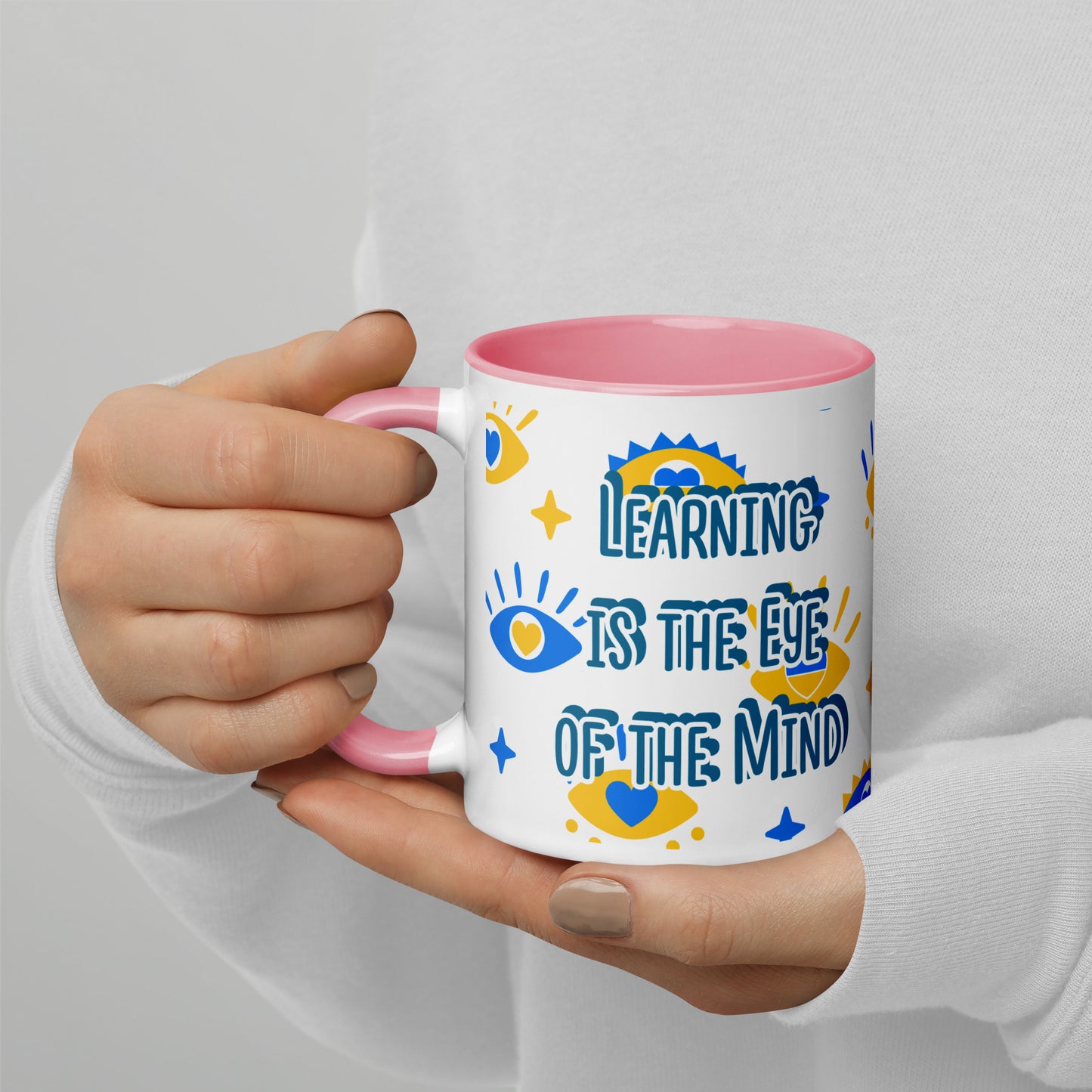 Learning is the Eye of the Mind Mug