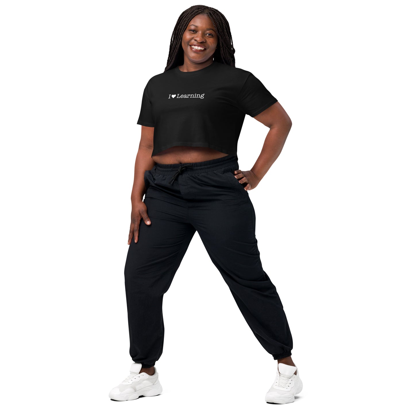 I Love Learning Crop Top