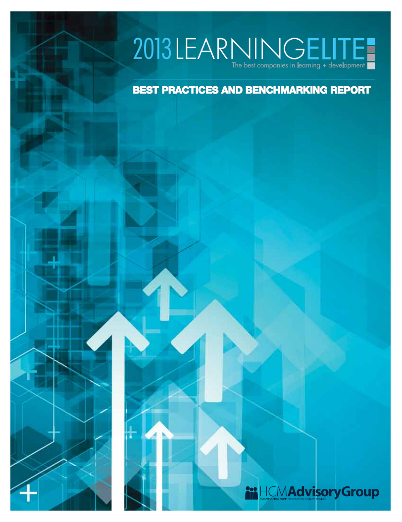 2013 LearningElite Best Practices and Benchmarking Report