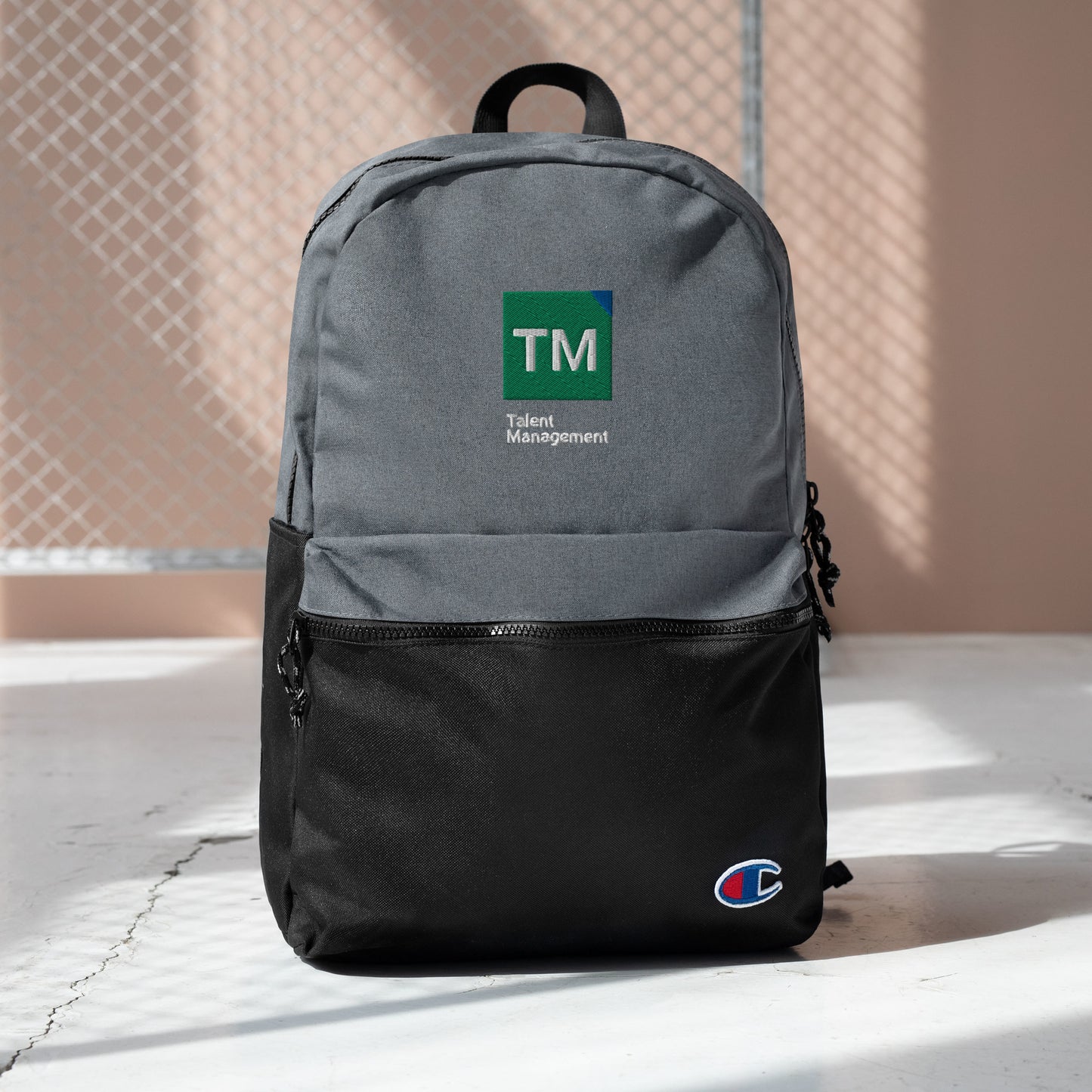 Talent Management Embroidered Champion Backpack