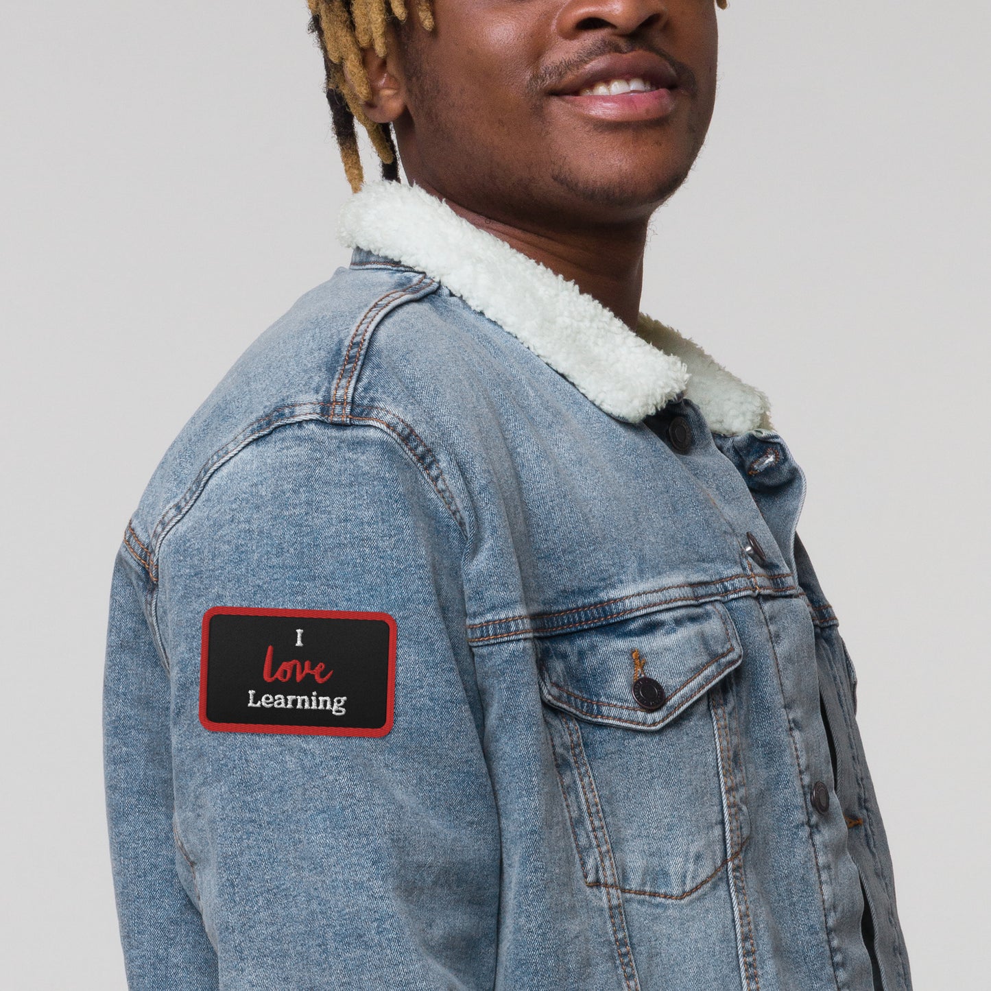 I Love Learning Embroidered Patch