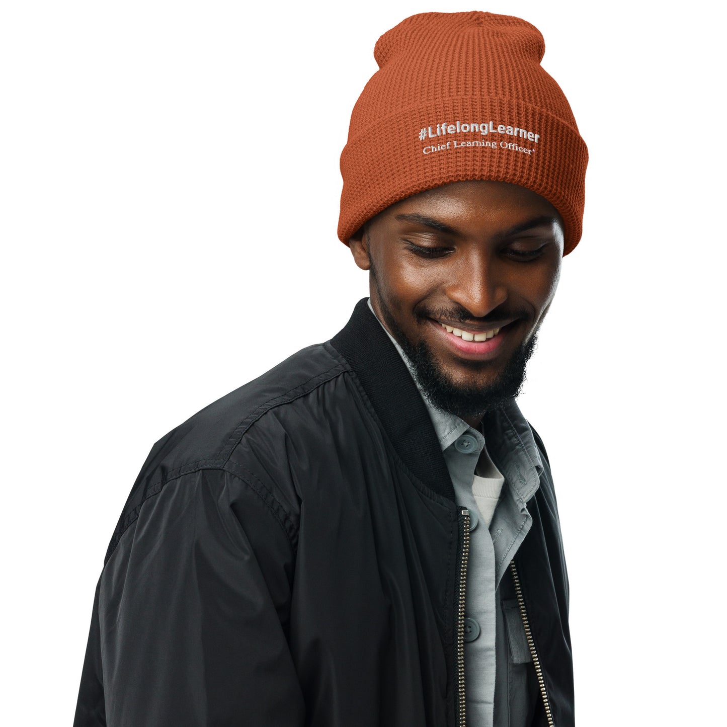 #LifelongLearner Waffle Beanie