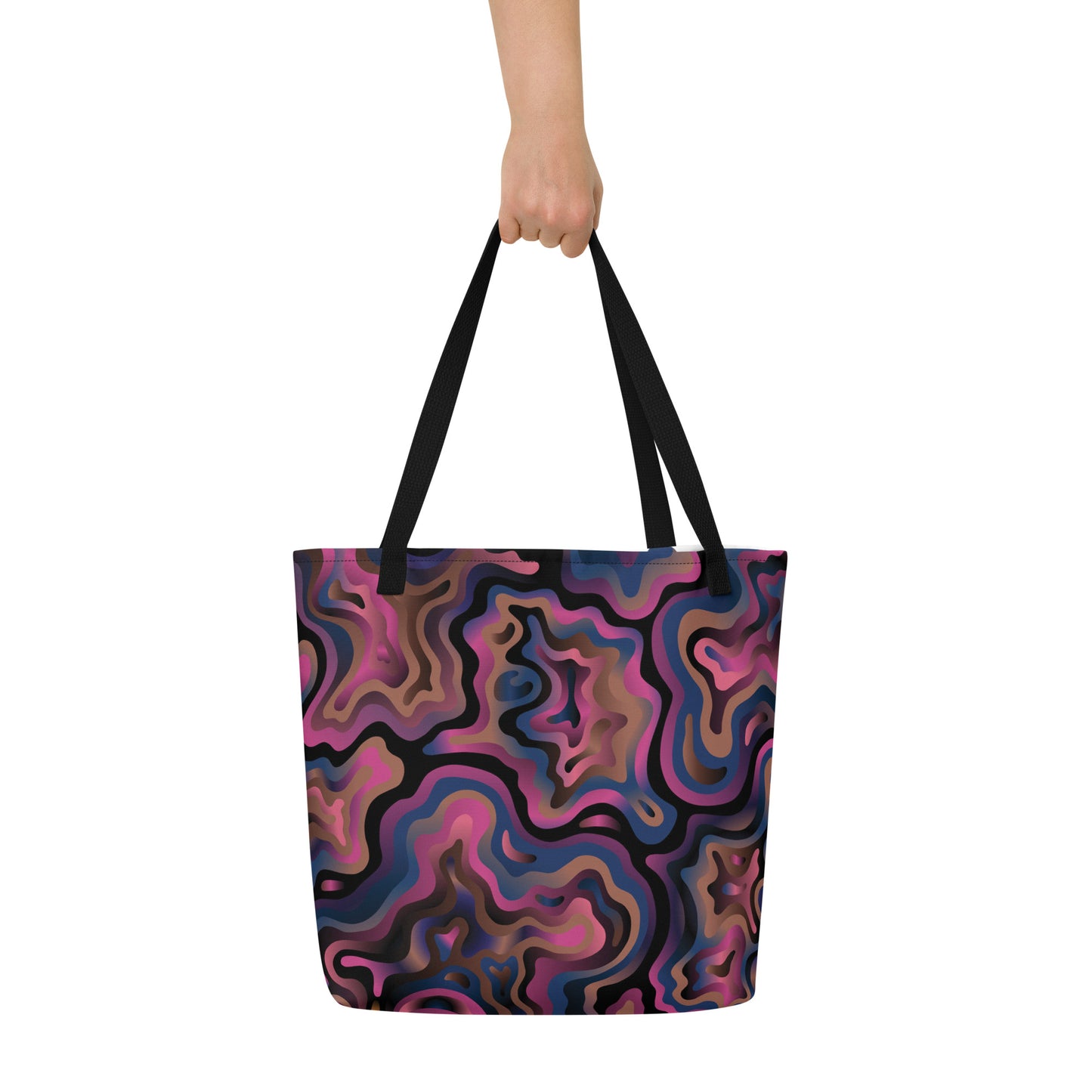 I <3 Learning Groovy Large Tote Bag