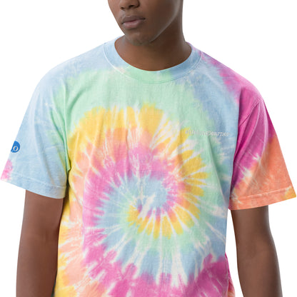 #LifeLongLearner Oversized Tie-Dye T-Shirt