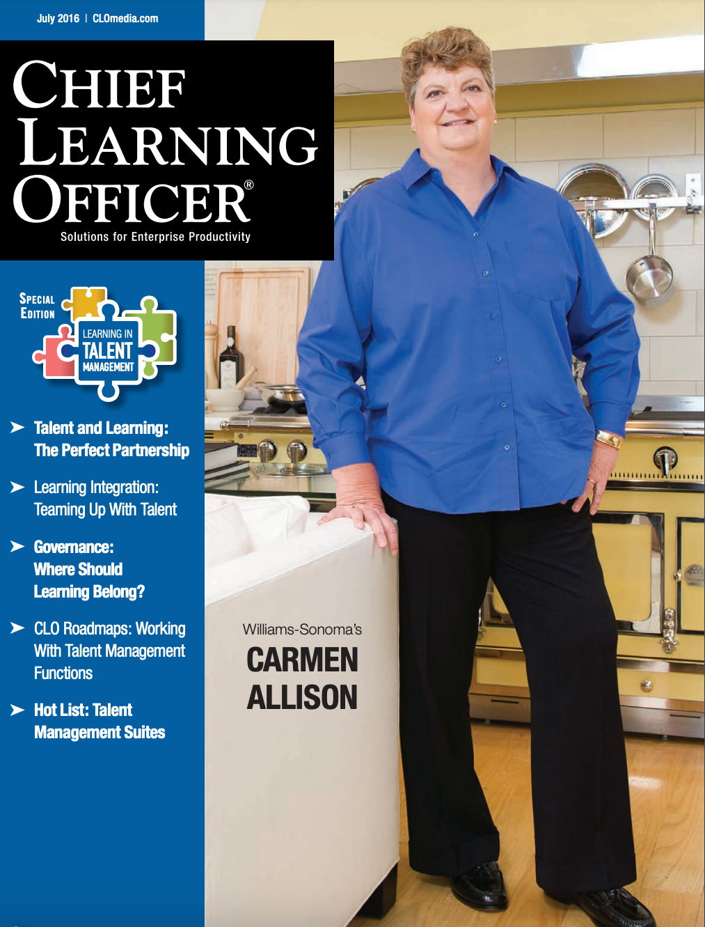 Chief Learning Officer – July 2016