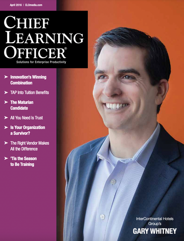 Chief Learning Officer – April 2016