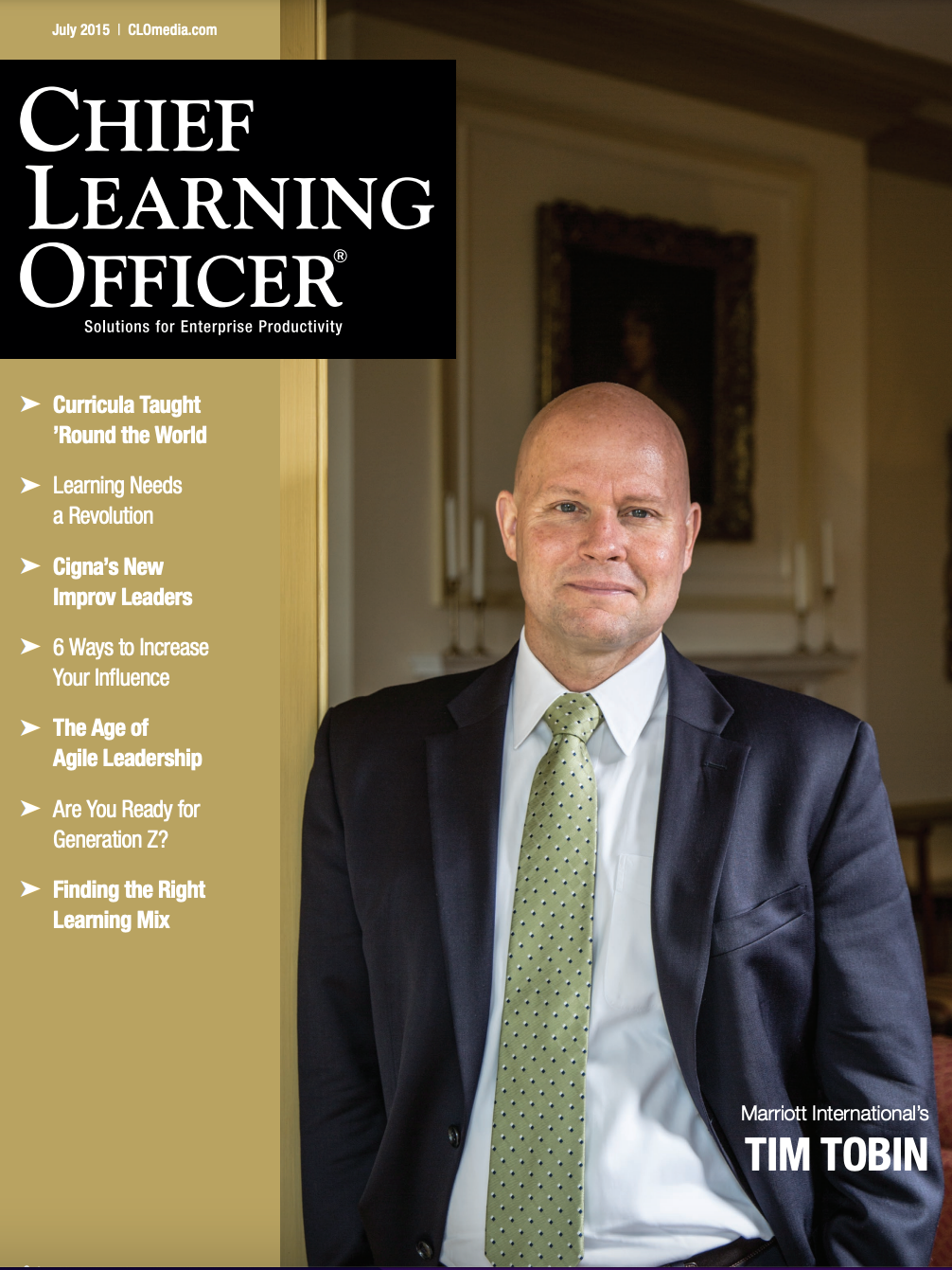 Chief Learning Officer – July 2015