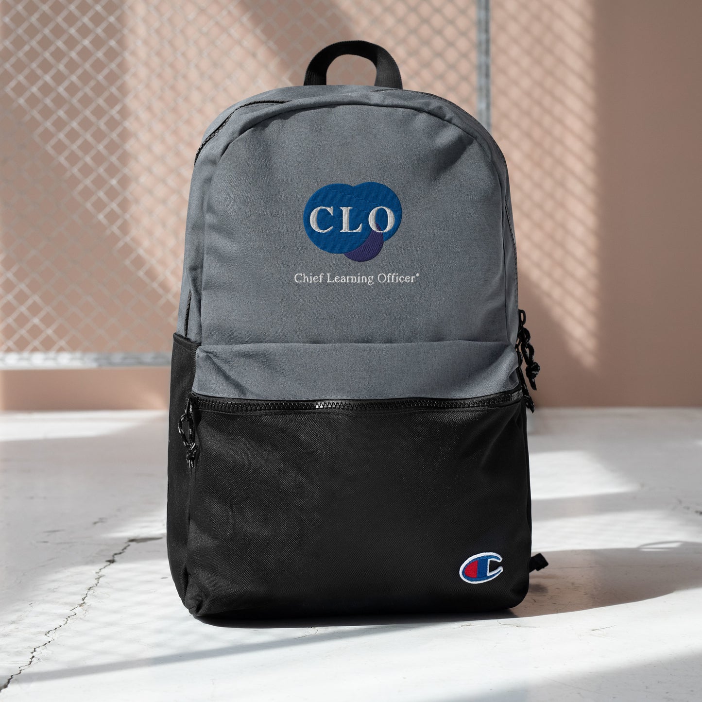 Chief Learning Officer Embroidered Champion Backpack